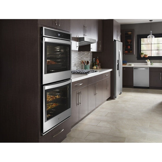 Whirlpool 30 Inch Smart Double Wall Oven, Stainless Steel - WOD51EC0HS