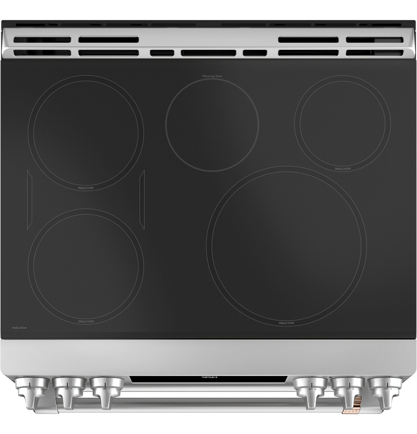 Café Slide-in Smart Induction Range with True Convection - CCHS950P2MS1