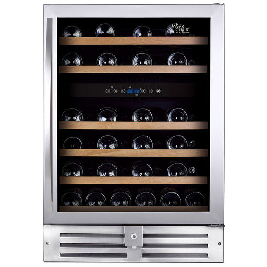 Wine Cell'R 46-Bottle Built-in Dual Zone Wine Cellar - WC46PLDZ5