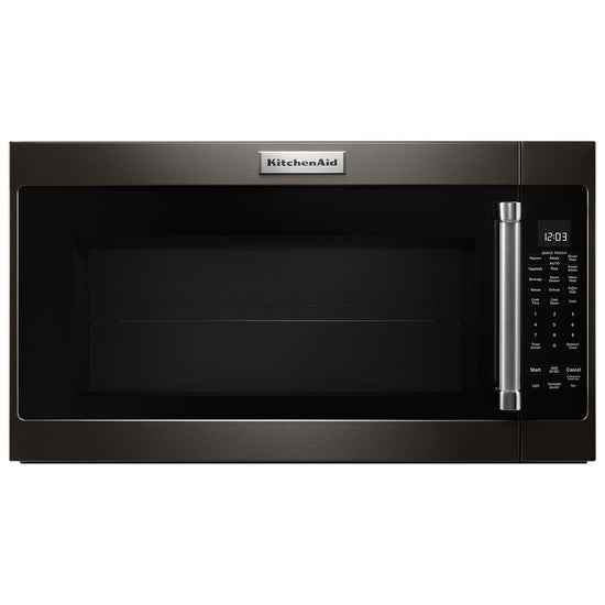 KitchenAid Over-the-Range Microwave Hood Combo, Black Stainless - YKMHS120EBS
