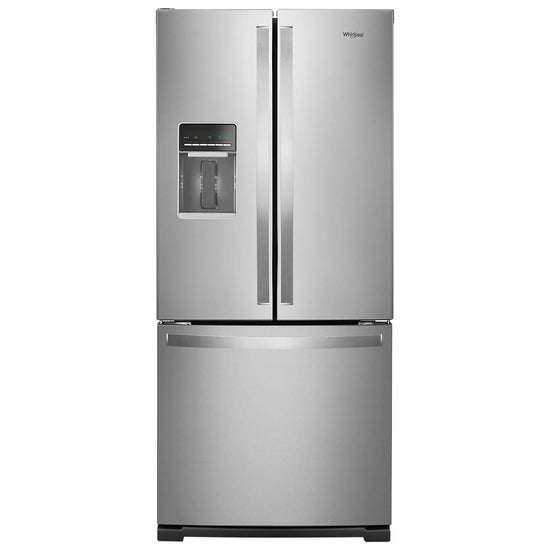 Whirlpool 30 Inch French Door Refrigerator with 19.7 Cu. Ft. Capacity, Fingerprint Resistant Stainless - WRF560SEHZ
