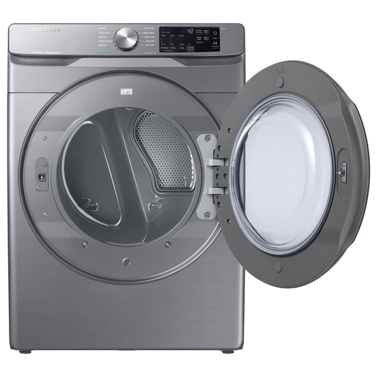 Samsung 7.5 cu ft Platinum Electric Dryer with Steam Sanitize - DVE45T6100P/AC