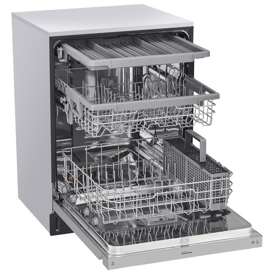 LG 24 Inch Built-In Dishwasher, Stainless Steel - LDFN4542S
