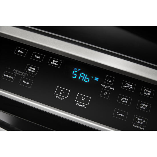 Whirlpool 30 Inch Slide-In Electric Range, Stainless Steel - YWEE515S0LS