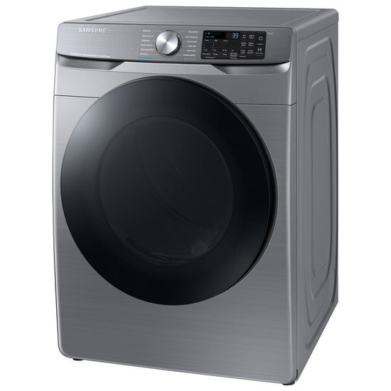 Samsung 7.5 Cu. Ft. Gas Steam Dryer, Platinum - DVG45B6305P/AC
