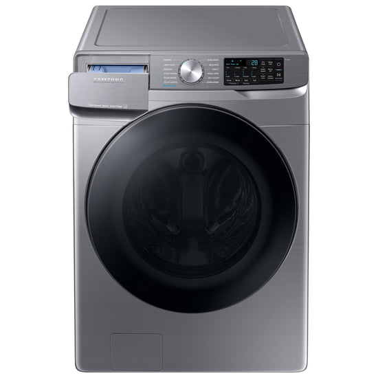 Samsung 5.2 Cu. Ft. Front Load Steam Washer, Platinum - WF45B6300AP/US