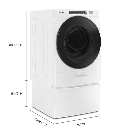 Whirlpool 5.2 Cu. Ft. Ventless All-In-One Washer Dryer, White - WFC682CLW