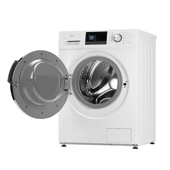 Midea 24 Inch Front Load Washing Machine, 3.1 cu. ft. - MLH27N5AWWC