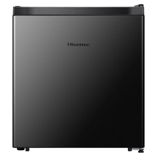 Hisense 1.6 cu ft. Black Compact Fridge with Reversible Door - RC16C1GBE