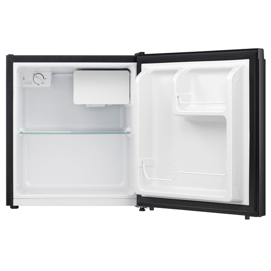 Hisense 1.6 cu ft. Black Compact Fridge with Reversible Door - RC16C1GBE