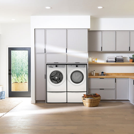 Electrolux 27 Inch Electric Front Load Dryer, 8.0 cu. ft. - ELFE733CAW