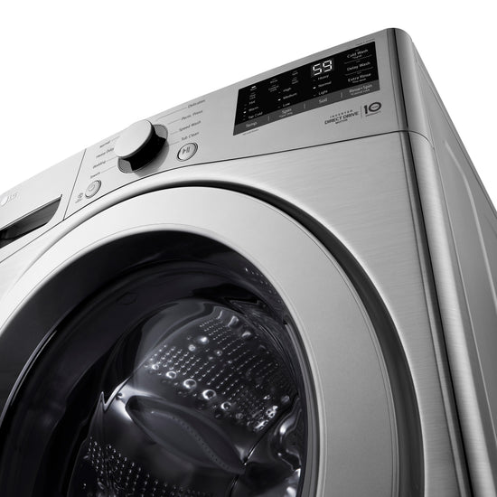 LG 5.2 cu. ft. Front Load Washer, Graphite Steel - WM3400CV