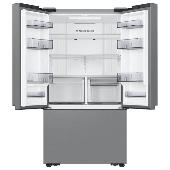 Samsung 36 Inch French Door Refrigerator with Dual Auto Ice Maker, Stainless Steel - RF32CG5N10SRAA