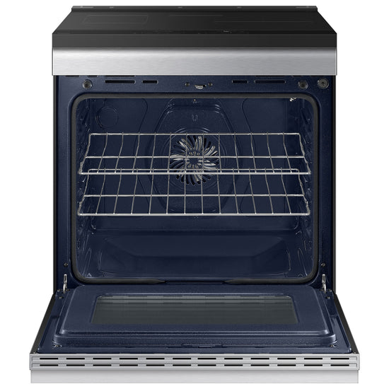 Samsung 30 Inch Induction Slide-In Electric Range, Stainless Steel - NSI6DG9300SRAC