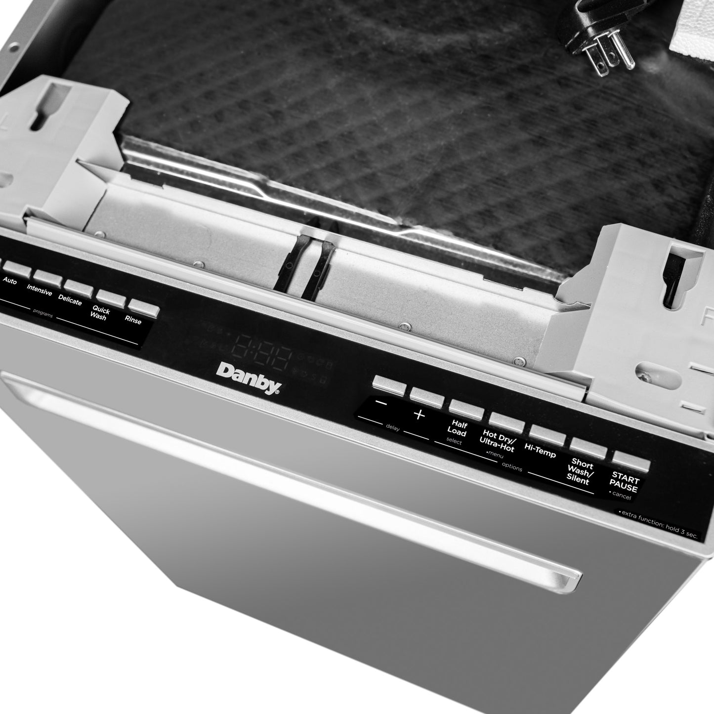 Danby 18 Inch Stainless Steel Top Control Dishwasher - DDW1832ESS