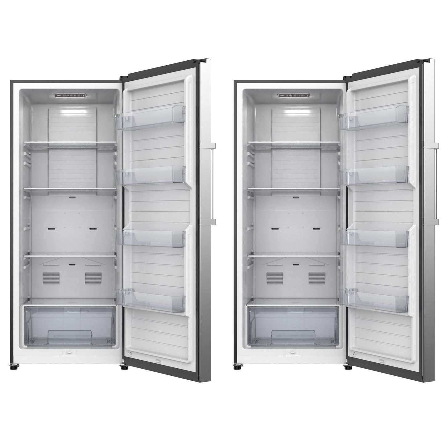 Galanz Stainless Steel Convertible Upright Freezer or Refrigerator Bundle, 32 cu.ft. - GLF16US2E23 x 2