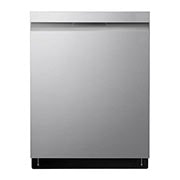 LG 24 Inch Top Control Dishwasher with TrueSteam and QuadWash, Stainless Steel - LDP6810SS