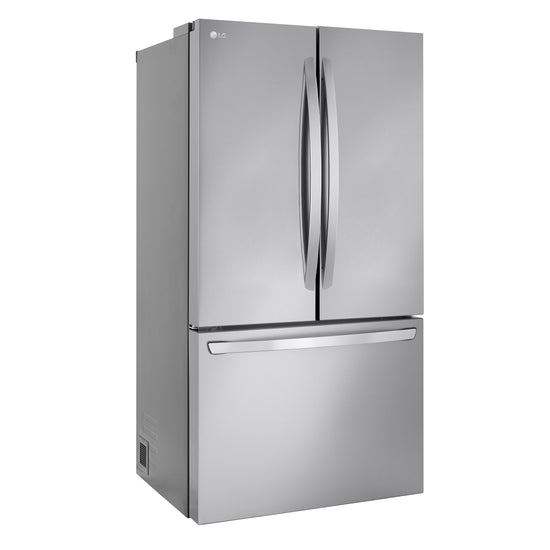 LG 36 Inch Counter-Depth French Door Refrigerator with 27 cu. ft. Capacity, Stainless Steel - LF27D6200S