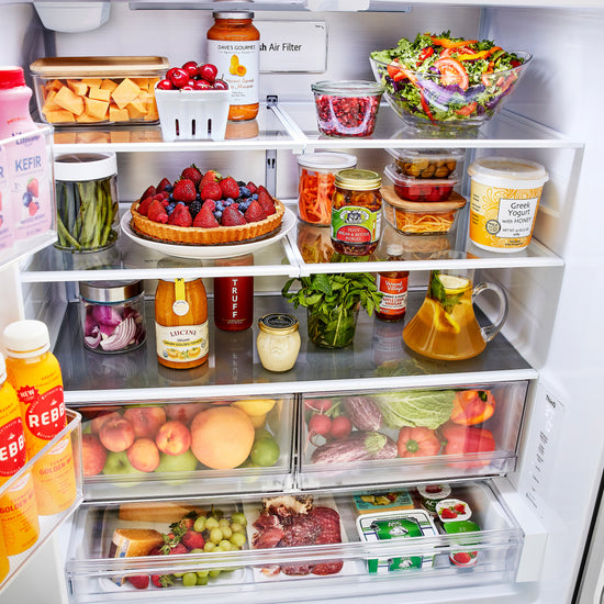 LG 36 Inch Counter-Depth French Door Refrigerator with 27 cu. ft. Capacity, Stainless Steel - LF27D6200S