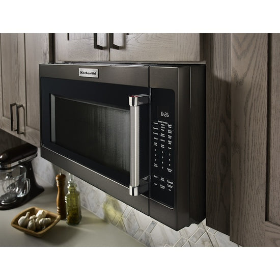 KitchenAid Over-the-Range Microwave Hood Combo, Black Stainless - YKMHS120EBS