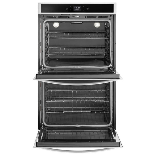 Whirlpool 30 Inch Smart Double Wall Oven, Stainless Steel - WOD51EC0HS