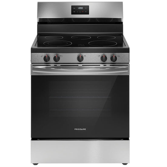 Frigidaire 30 Inch Electric Range, Stainless Steel - FCRE305CBS