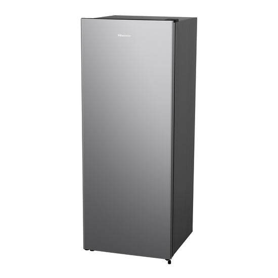 Hisense 6.0 cu ft Convertible Upright Fridge/Freezer, Stainless Steel Look - FV06C7ASE