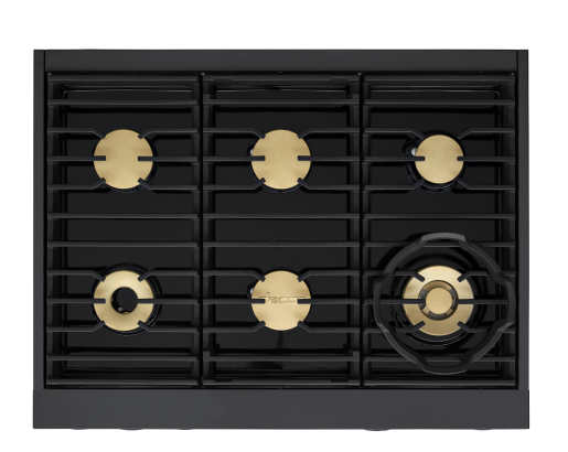 Dacor 36 Inch Dual Fuel Range, 4.8 cu. ft. Capacity, Graphite Stainless - DOP36C86DLM/DA