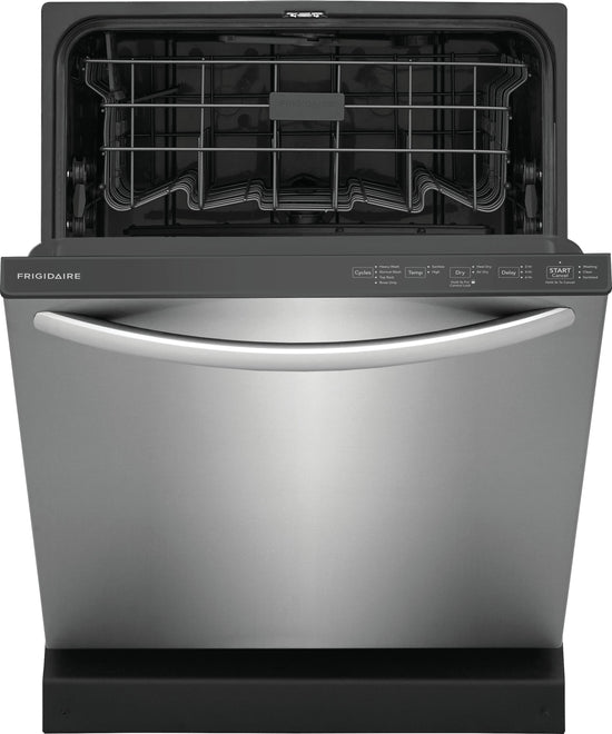 Frigidaire 24 Inch Top Control Built-in Dishwasher, Fingerprint Resistant Stainless Steel - FDPH431LAF