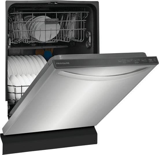 Frigidaire 24 Inch Top Control Built-in Dishwasher, Fingerprint Resistant Stainless Steel - FDPH431LAF