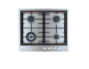 AEG 24 Inch Stainless Steel Gas Cooktop with Four Burners - AEG-6524GM-M