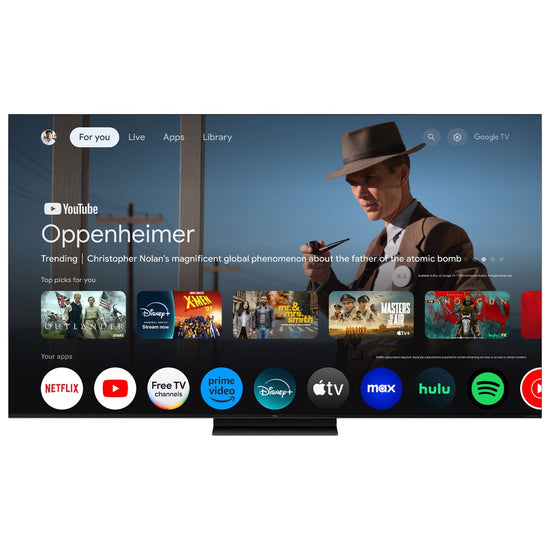TCL 65 Inch QD-Mini LED 4K Google TV - 65QM7K