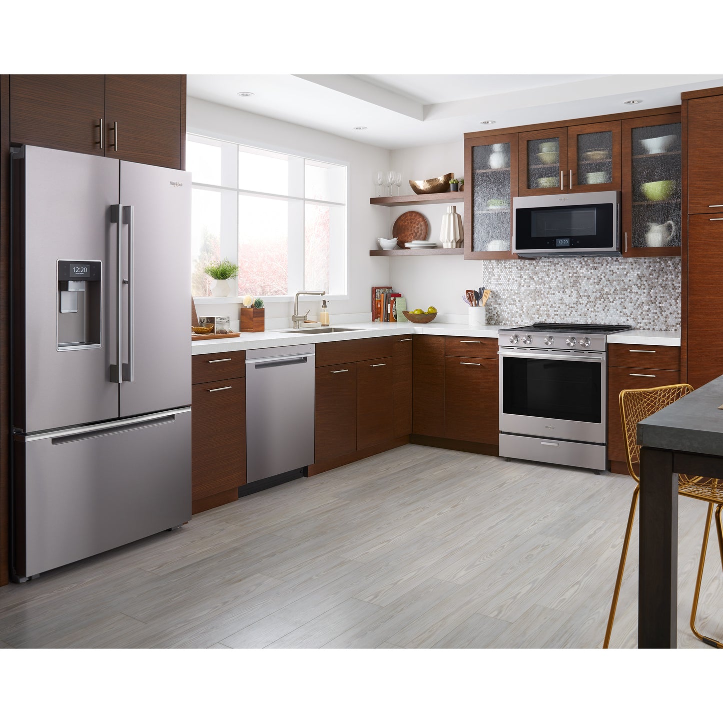 Whirlpool 5-Burner Electric Range with True Convection and Touchscreen - YWEEA25H0HZ