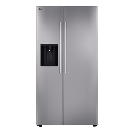 LG 36 Inch Side-by-Side Refrigerator, 26.6 cu. ft., PrintProof Stainless - LS27T3230S