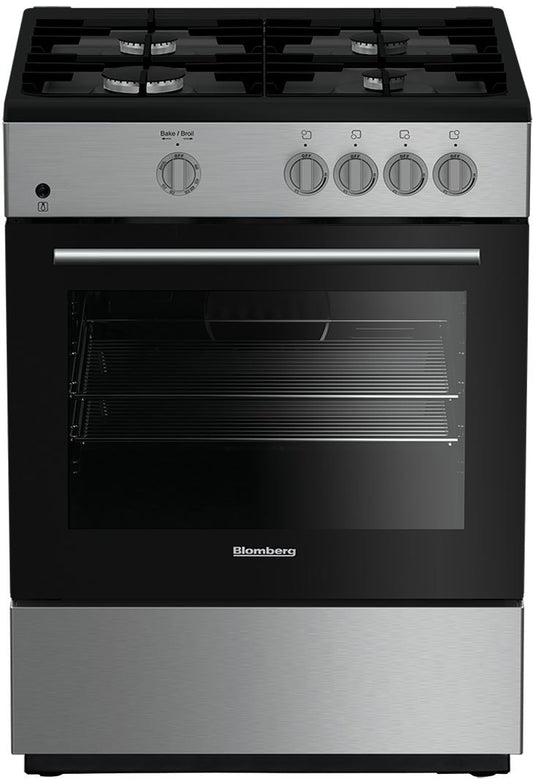 Blomberg 24 Inch Freestanding Gas Range with 2.5 cu. ft. Oven - BGR24102SS