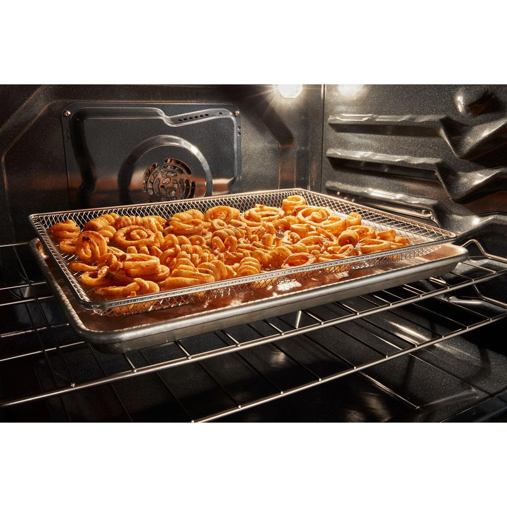 Whirlpool 30-inch Energy Star Electric Range with Air Cooking Technology - YWFES5030RV