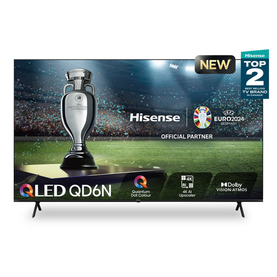 Hisense 85" QLED 4K UHD Google Smart TV - 85QD6N