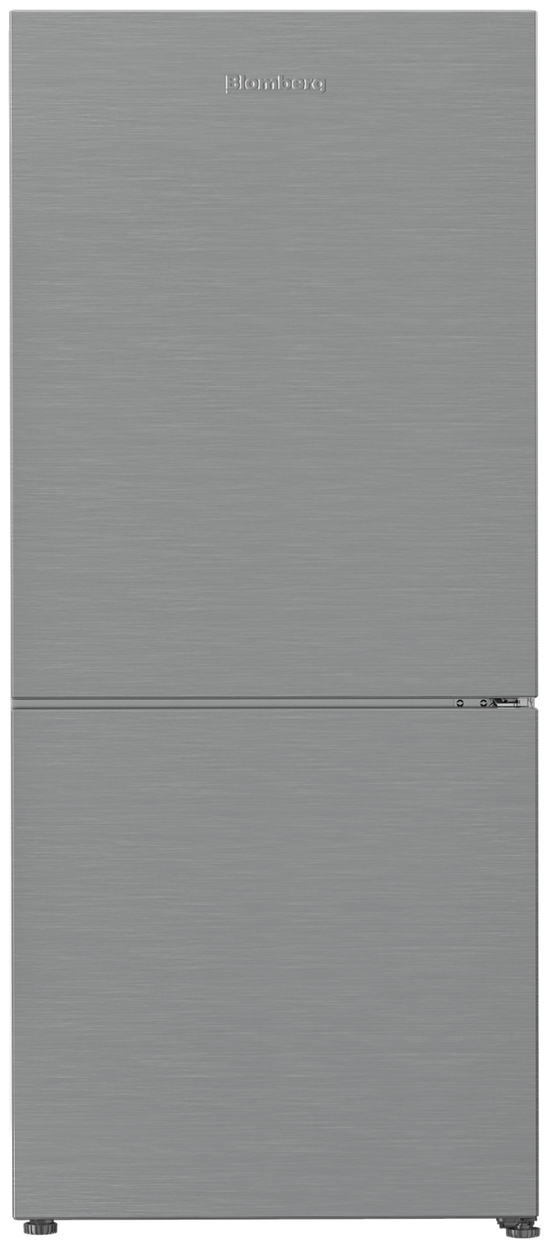 Blomberg 30 Inch Counter Depth Bottom-Freezer Refrigerator with 16.1 cu. ft. Capacity, Stainless Steel - BRFB21612SS