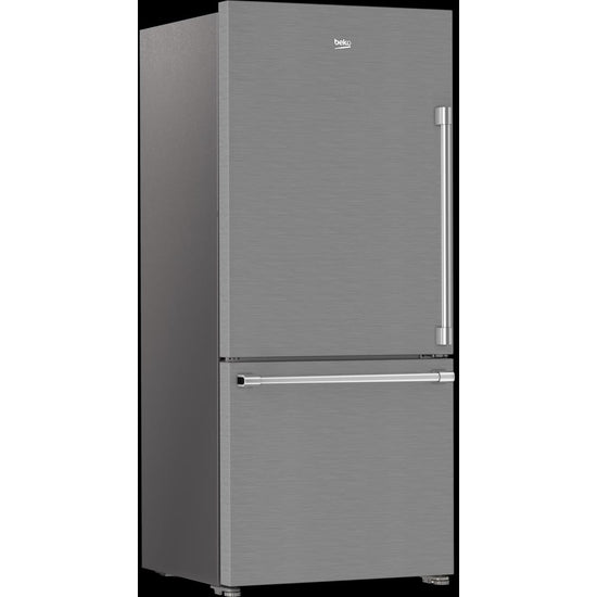 Beko 30 Inch Bottom Freezer Refrigerator with HarvestFresh - BFBD30216SSL