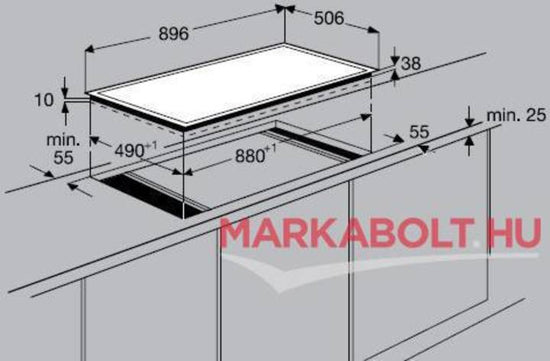 AEG Built-In Cooktop with Touch Controls and Safety Features - AEG-96931-K-MN
