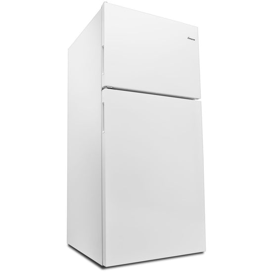 Amana 30 Inch Top-Freezer Refrigerator with 18.2 cu. ft. Capacity, White - ART318FFDW