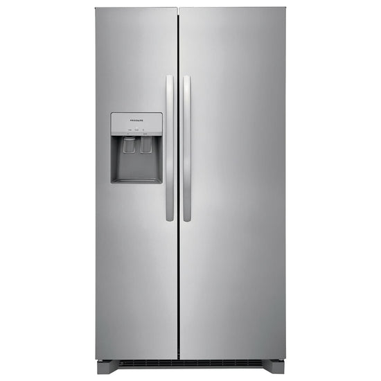 Frigidaire 36 Inch Side-by-Side Refrigerator, 25.6 cu. ft., Stainless Steel - FRSS2623AS