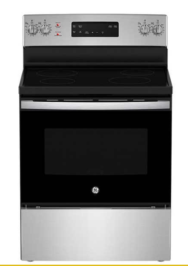GE 30 Inch Electric Range, Stainless Steel - JCB630SVSS