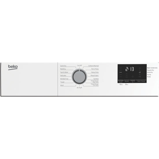 Beko 24 Inch Electric Vented Dryer with 3.7 Cu. Ft. Capacity - BDV7200X