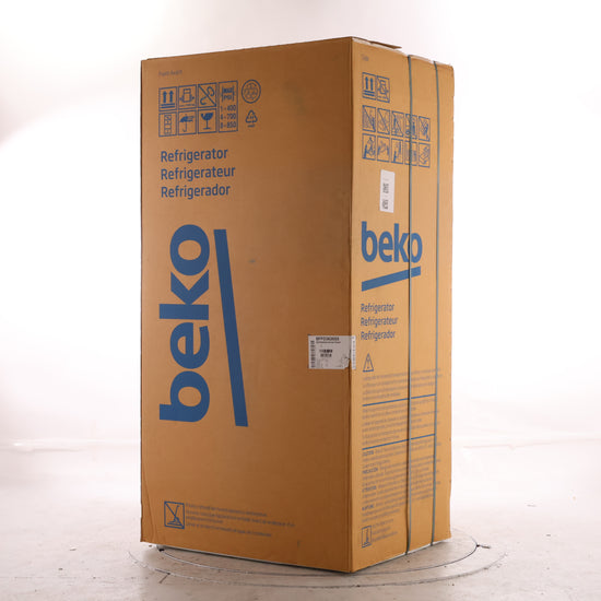 Beko 36 Inch 4 Door Counter Depth French Door Refrigerator, Stainless Steel - BFFD3626SS