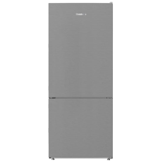 Blomberg 28 Inch Bottom Freezer Refrigerator, Counter Depth, Stainless Steel - BRFB1542SS