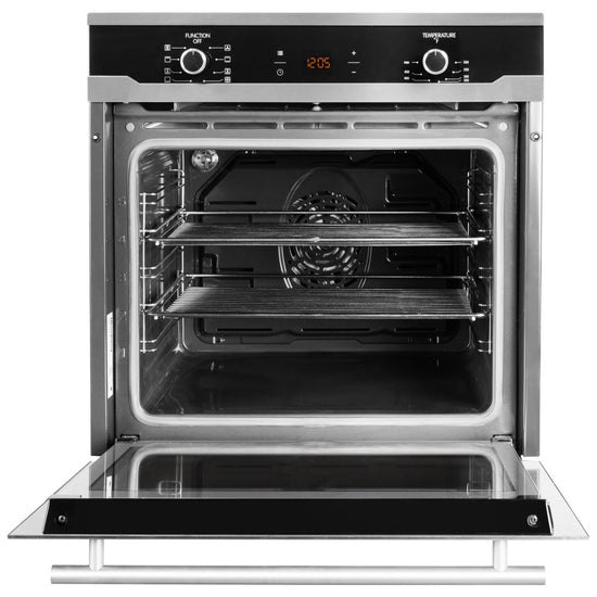 Blomberg 24 Inch Single Electric Wall Oven, Black - BWOS24110B