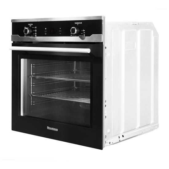 Blomberg 24 Inch Single Electric Wall Oven, Black - BWOS24110B