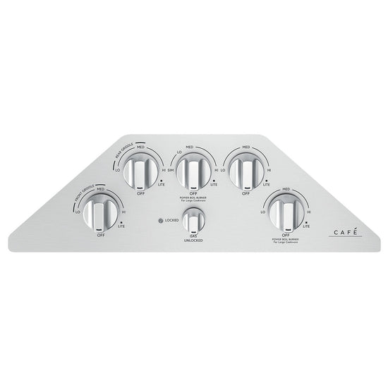Café 36 Inch 5-Burner Gas Cooktop, Stainless - CGP95362MS1