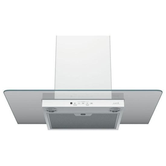 Café 30 in. Wall-Mount Range Hood, Matte White - CVW73014MWM